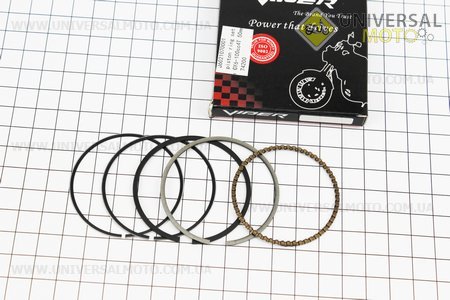 Кільця поршневі 100см.куб. 50мм STD. GX-Viper (Запчастини до 4Т скутера / UM3090-V74)