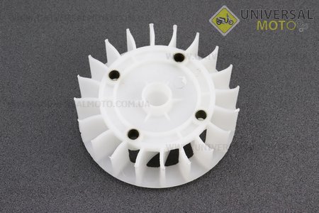 Крильчатка магнето (охолодження). Китай (Запчастини до 4Т скутера / UM3090-V88)