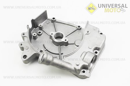 Кришка двигуна права (під щуп) тип 1. Китай (Запчастини до 4Т скутера / UM3090-V90)