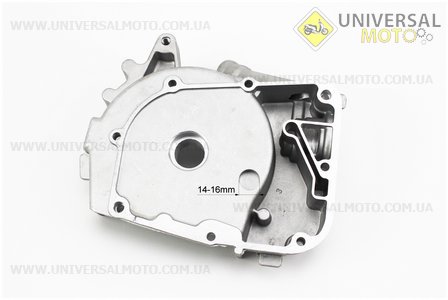 Кришка двигуна права (під щуп) тип 1. Китай (Запчастини до 4Т скутера / UM3090-V90)