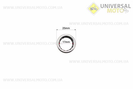 Підшипник голковий HK172518RS (17x25x18) заднього варіатора GY6 50-100см.куб.. Китай (Підшипники / UM3091-V09)