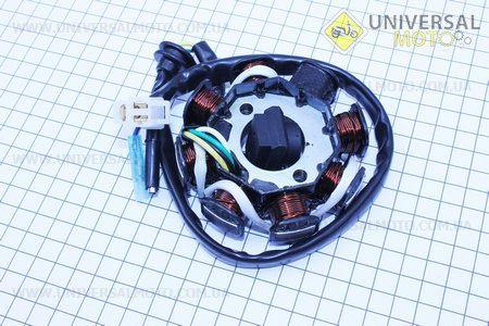 Статор магнето 8 катушек - "7+1" (генератор)