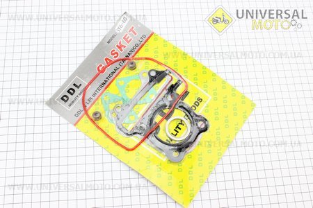 Прокладки поршневой комплект 44мм-60cc (метал). DDL (Скутер 50-100см3 / UM3091-V55)