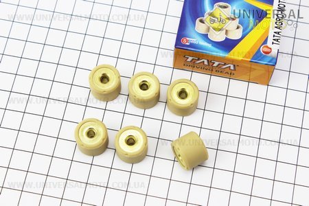 Ролики вариатора 6 штук , Honda/GY6 16*13 - 12г. TATA (Скутер 50-100см3 / UM3091-V94)