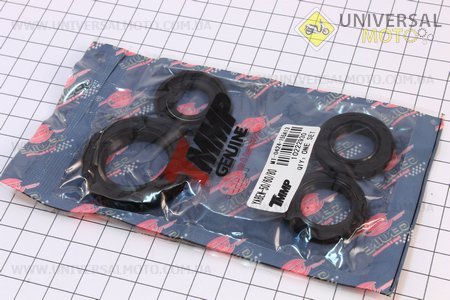 Сальник двигуна комплект 4шт (27x42x7; 19,8x30x6; 17x30x6; 16,4x30x5). Китай (Запчастини до 4Т скутера / UM3091-V97)
