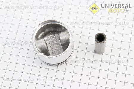 Поршневий комплект (поршень, кільця, палець) 80см.куб. 47мм +0,25 (палець 13мм) Тайвань. MSU (Запчастини до 4Т скутера / UM3092-V63)