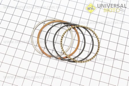 Кільця поршневі 80см.куб. 47мм +0,25. KOSO (Запчастини до 4Т скутера / UM3092-V66)