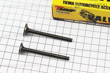 Клапан впускний, випускний комплект 64мм. TMMP (Запчастини до 4Т скутера / UM3092-V78)