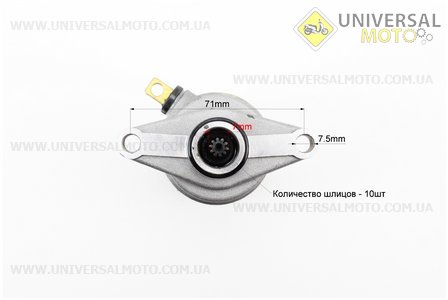 Стартер у зборі. HAORUN (Запчастини до 4Т скутера / UM3092-V84)