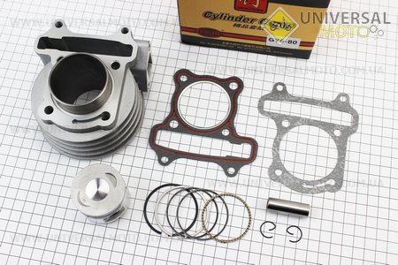 Цилиндро поршневой комплект (цпг) 80cc-47мм (палец 13мм). JINGJIU (Скутер 50-100см3 / UM3092-V85)
