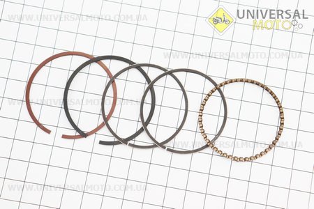 Кільця поршневі 60см.куб. 44мм +0,75. KOSO (Запчастини до 4Т скутера / UM3093-V05)