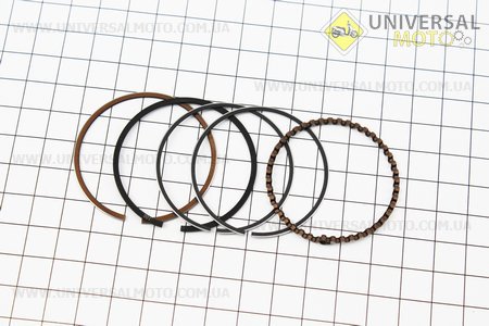 Кільця поршневі 60см.куб. 44мм +1,00. KOSO (Запчастини до 4Т скутера / UM3093-V06)