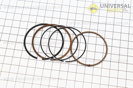 Кільця поршневі 80см.куб. 47мм +1,00. KOSO (Запчастини до 4Т скутера / UM3093-V08)