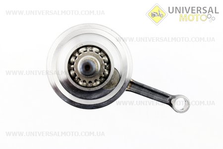 Колінвал у зборі (16зуб. на шестерні). GXmotor (Запчастини до 4Т скутера / UM3093-V23)