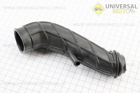 Патрубок повітряного фільтра до карбюратора КОРОТКИЙ. Китай (Запчастини до 4Т скутера / UM3093-V52)