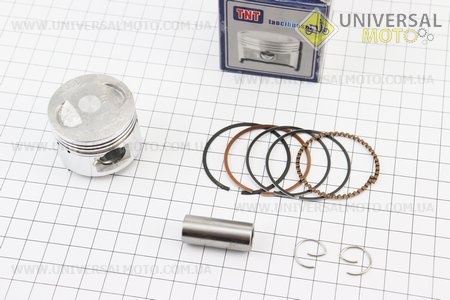 Поршневий комплект (поршень, кільця, палець) 50см.куб. 39мм +1,00 (палець 13мм). TNT (Запчастини до 4Т скутера / UM3093-V56)