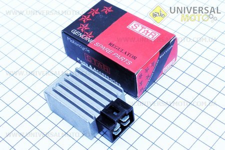 Реле-регулятор напруги (контакти квадрат). STAR (Запчастини до 4Т скутера / UM3094-V33)