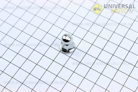 Гайка кріплення глушника "глуха" М6 16мм. Китай (Запчастини до 4Т скутера / UM3094-V73)