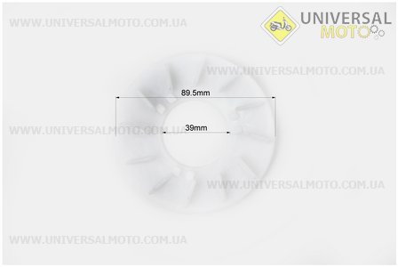 Варіатор передній+втулка+крильчатка комплект. TMMP (Запчастини до 4Т скутера / UM3096-V13)