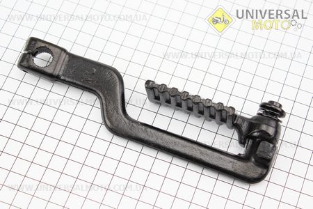 Важіль кікстартера (плоска підніжка). Китай (Запчастини до 4Т скутера / UM3096-V44)