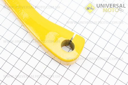 Важіль кікстартера TUNING GY6/DIO (жовтий). Китай (Запчастини до 4Т скутера / UM3096-V78)
