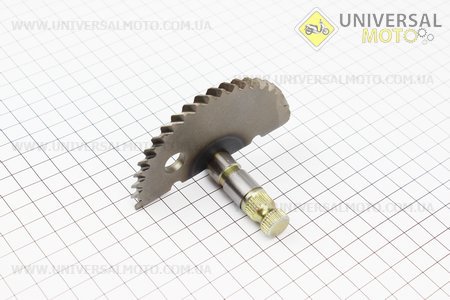 Півмісяць кікстартера 56мм без втулки "плавний пуск" (під храповик 7зубів). TMMP (Запчастини до 4Т скутера / UM3097-V06)