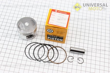 Поршневий комплект (поршень, кільця, палець) 60см.куб. 44мм +1,00 (палець 13мм). VLAND (Запчастини до 4Т скутера / UM3097-V22)