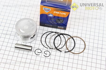 Поршень, кольца, палец комплект 80cc 47мм STD (палец 13мм). JWBP (Скутер 50-100см3 / UM3097-V67)