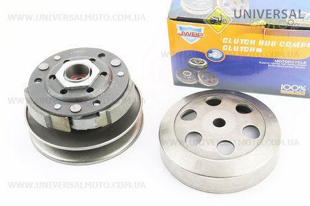 Варіатор задній у зборі GY6-50/AF34. JWBP (Запчастини до японського скутера / UM3098-V04)