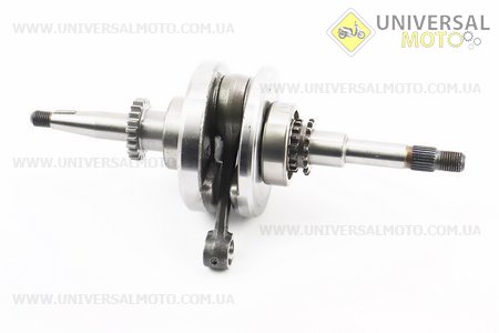 Колінвал у зборі (22зуб. на шестерні). Китай (Запчастини до 4Т скутера / UM3098-V29)