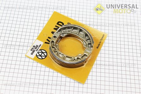 Тормозные колодки задние, комплект (барабан) 10", 12". VLAND (Скутер 50-100см3 / UM3098-V46)