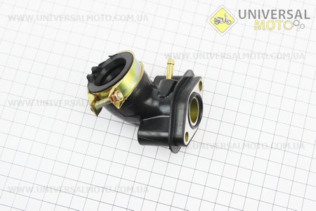 Патрубок карбюратора (стандарт). TATA (Запчастини до 4Т скутера / UM3098-V60)
