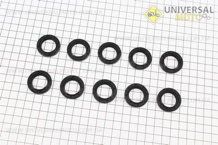 Сальник коленвала 19,8*30*5, комплект 10 штук, качественные. NOK (Скутер 50-100см3 / UM3098-V65)