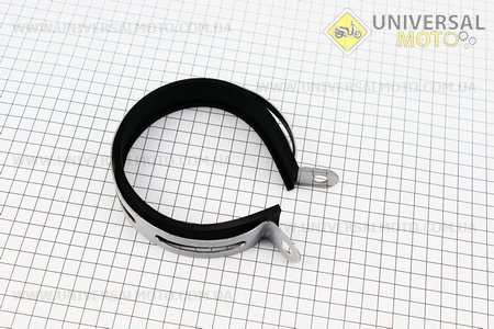 Хомут глушника + гумка (товщина – 1,2мм). TATA (Запчастини до 4Т скутера / UM3098-V75)
