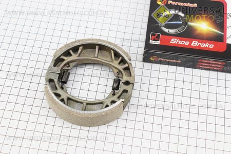 Гальмівні колодки задні комплект, 105мм (барабан) 10", 12". Formula (Запчастини до 4Т скутера / UM3098-V98)