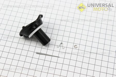 Мембрана кругла 16мм (метал) Тип 2. Китай (Запчастини до 4Т скутера / UM3099-V09)