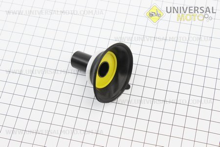 Мембрана кругла 16мм (метал) Тип 1. Китай (Запчастини до 4Т скутера / UM3099-V27)