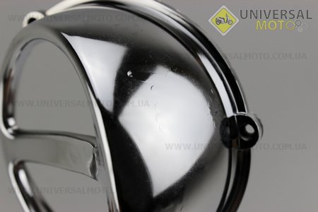 Повітрозабірник для скутера універсальний "ХРОМ". Китай (Запчастини до японського скутера / UM3099-V52)