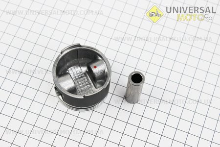 Поршневий комплект (поршень, кільця, палець) 80см.куб. 47мм +0,25 (палець 13мм). TMMP (Запчастини до 4Т скутера / UM3099-V67)
