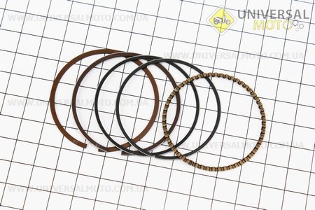 Кільця поршневі 80см.куб. 47мм +0,25, Тайвань. SEE (Запчастини до 4Т скутера / UM3099-V80)