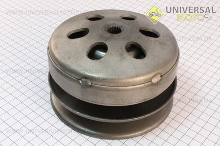 Варіатор задній у зборі. Китай (Запчастини до 4Т скутера / UM3100-V09)