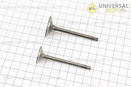 Клапан впускной, выпускной комплект 150cc. TATA (Скутер 125-150см3 / UM3100-V32)