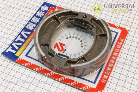 Гальмівні колодки задні комплект, 125мм (барабан) 12", 13". TATA (Запчастини до 4Т скутера / UM3100-V44)