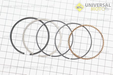 Кільця поршневі 150см.куб. 57,4 мм +0,25. Китай (Запчастини до 4Т скутера / UM3100-V55)