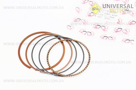 Кільця поршневі 150см.куб. 57,4мм STD. B-cycle (Запчастини до 4Т скутера / UM3100-V56)