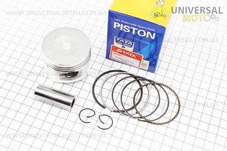 Поршень, кольца, палец комплект 125см3 52,4мм STD (палец 15мм). TATA (Скутер 125-150см3 / UM3100-V90)