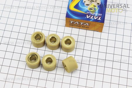 Ролики вариатора 6 штук , 18*14 - 14г. TATA (Скутер 125-150см3 / UM3101-V48)