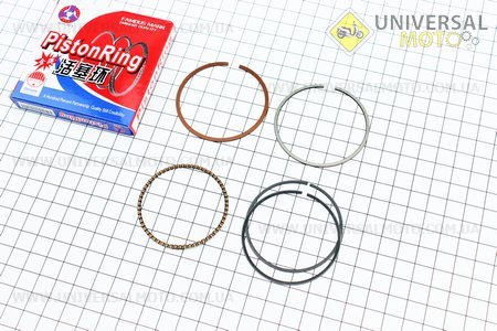 Кільця поршневі 125см.куб. 52,4мм STD. HAORUN (Запчастини до 4Т скутера / UM3101-V60)
