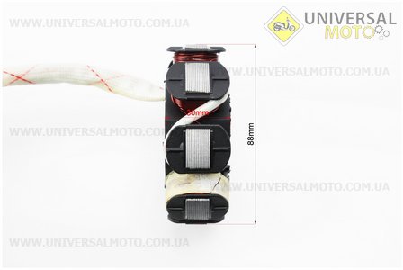 Статор магнето (8 катушек). Китай (Скутер 125-150см3 / UM3101-V66)