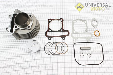 Цилиндро поршневой комплект (цпг) 150cc-57,4мм (палец 15мм). Китай (Скутер 125-150см3 / UM3101-V81)